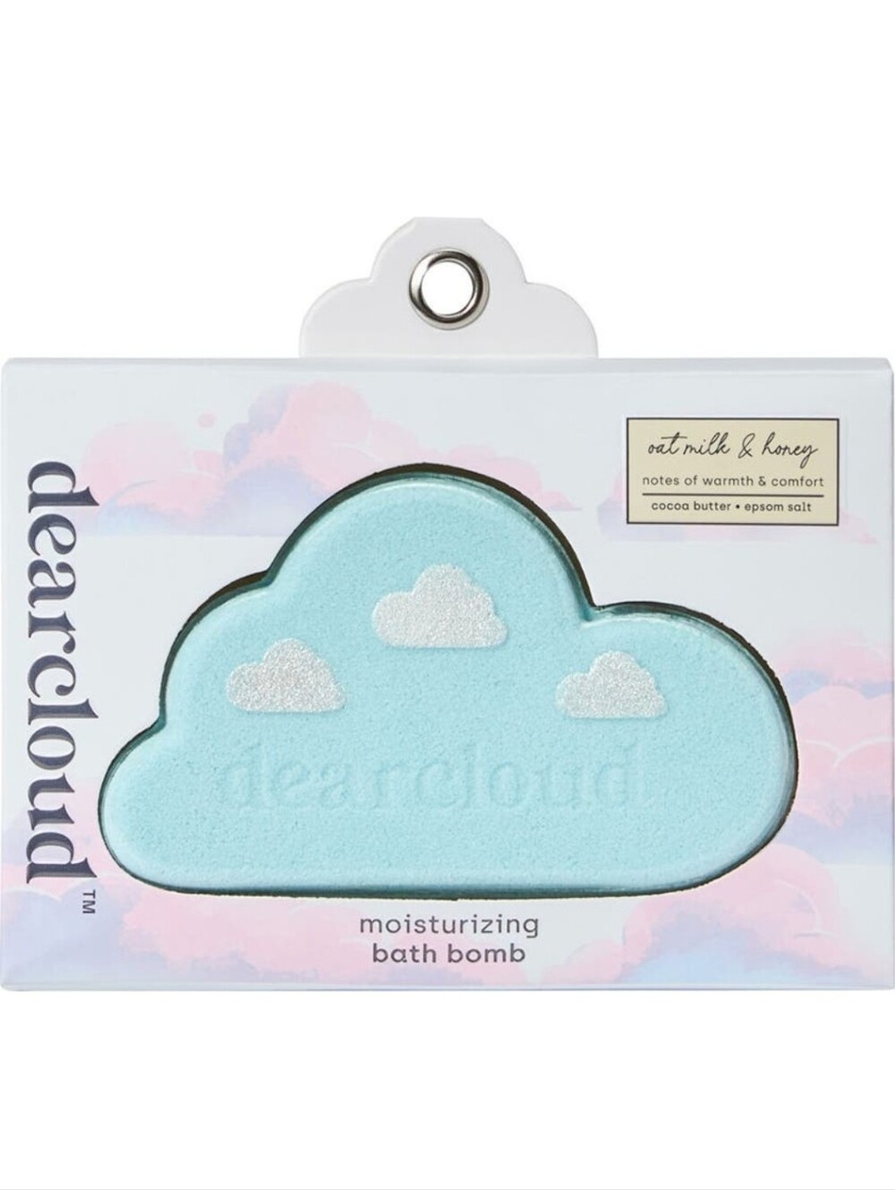 Dearcloud Moisturizing Bath Bomb ~ Oat Milk & Honey